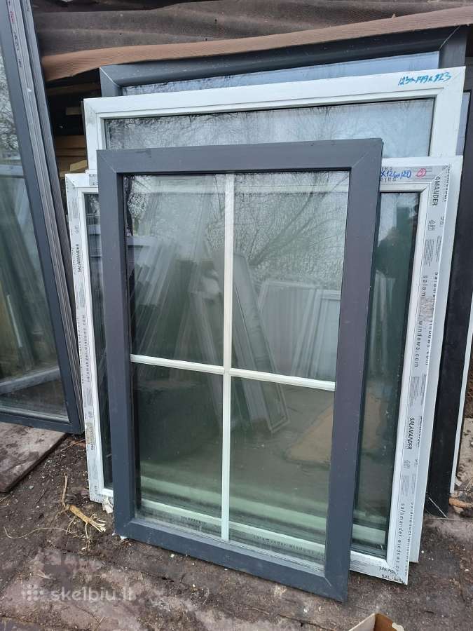 Naudoti plastikiniai langai nuo 0,5m iki 3m - nuotraukos Nr. 9
