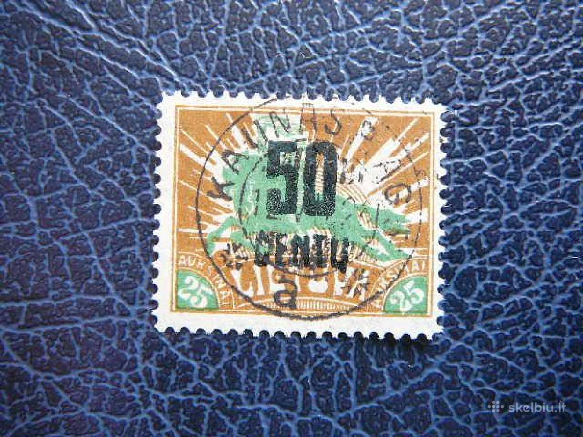 Lietuva 1922 antsp. lit174a