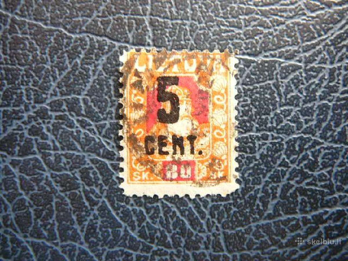 Lietuva 1922 antsp. lit164a