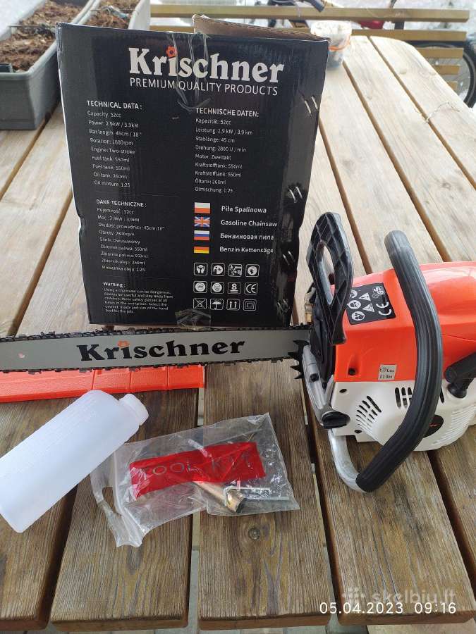 Benzininiai 80eur Erman Em5201 +2sina2grandine - nuotraukos Nr. 17