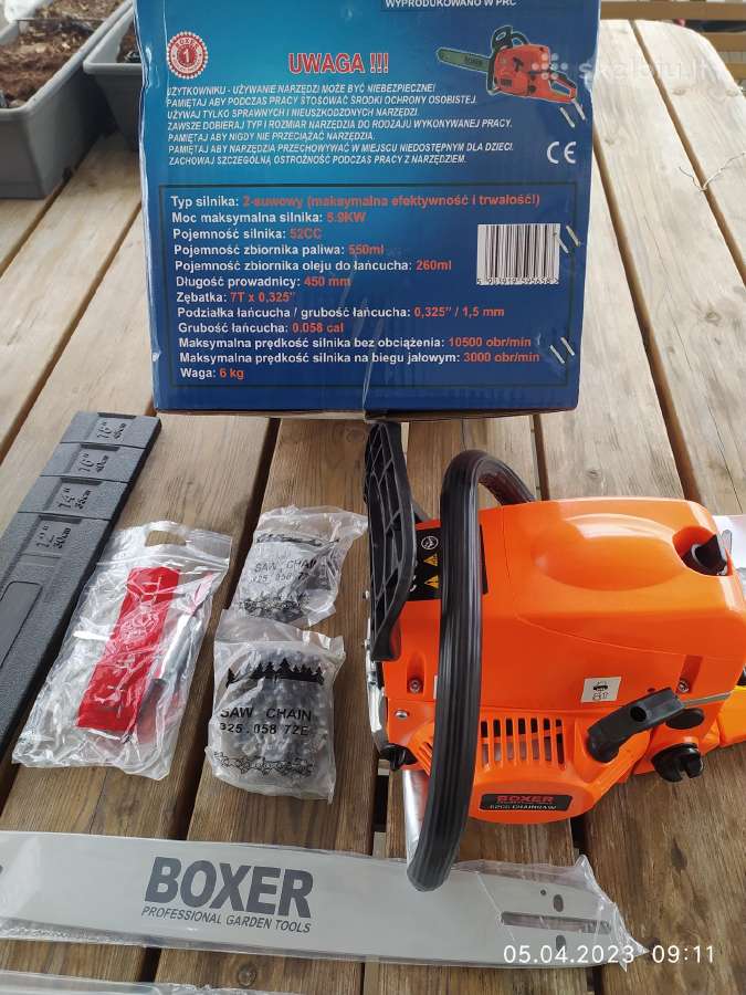 Benzininiai 80eur Erman Em5201 +2sina2grandine - nuotraukos Nr. 21