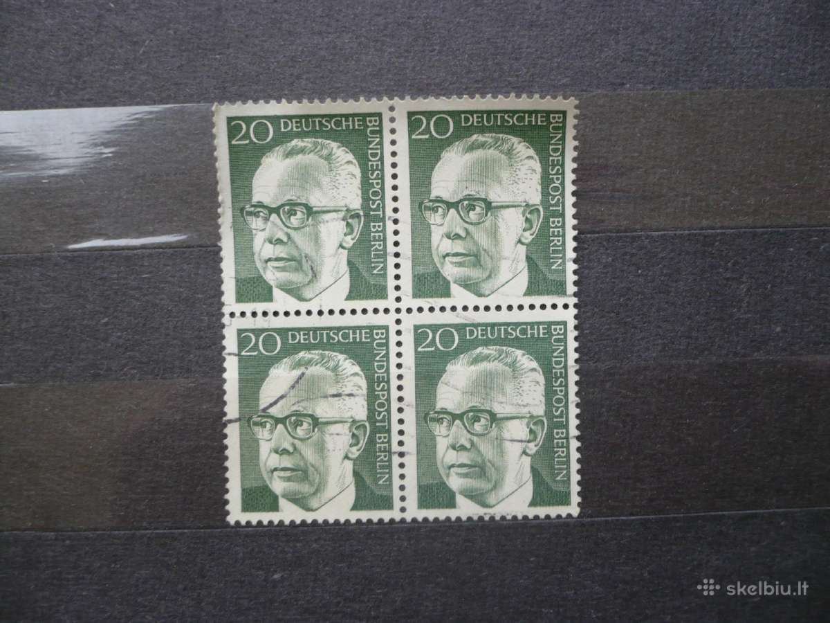 1970 Federalinis prezidentas Gustavas Heinemannas