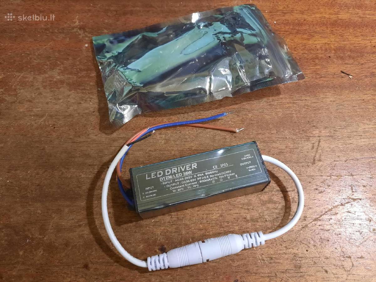 LED maitinimo saltinis dc 63 voltu - nuotraukos Nr. 2