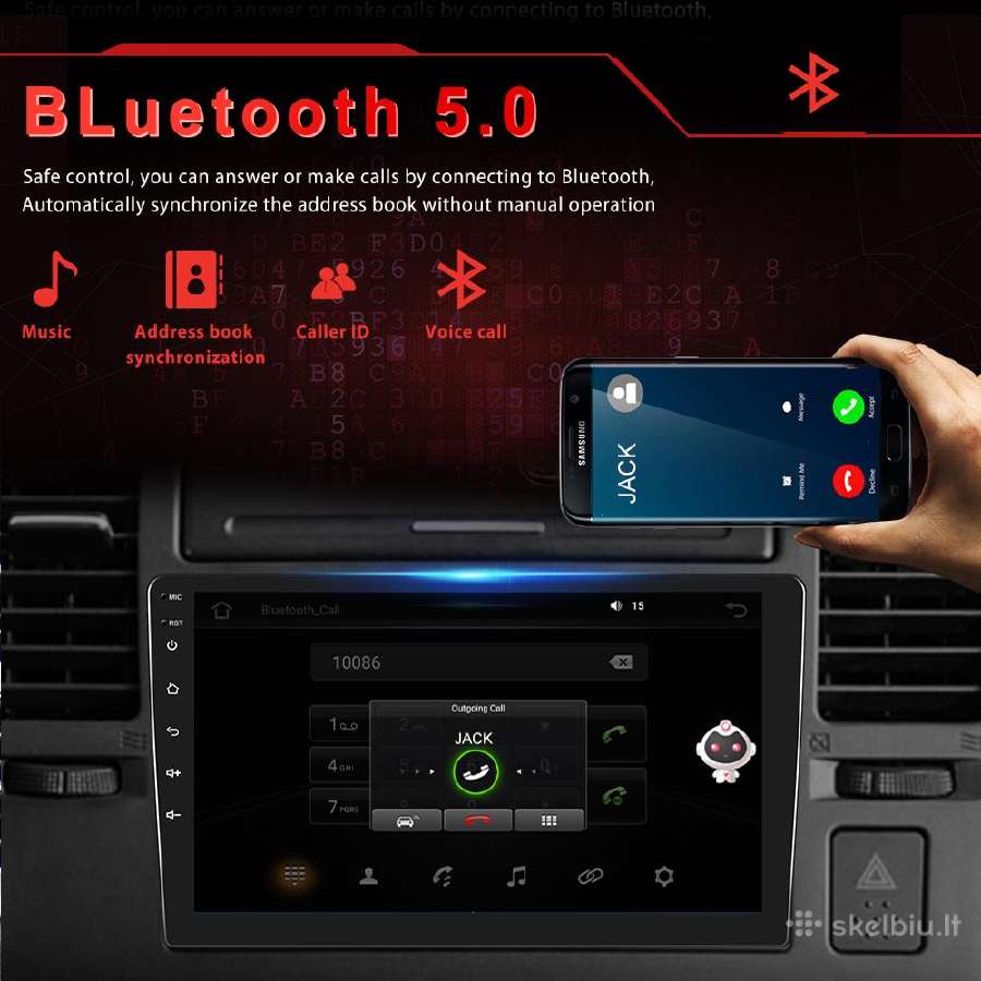 Subaru Legacy 2003-2009 android multimedija - nuotraukos Nr. 18