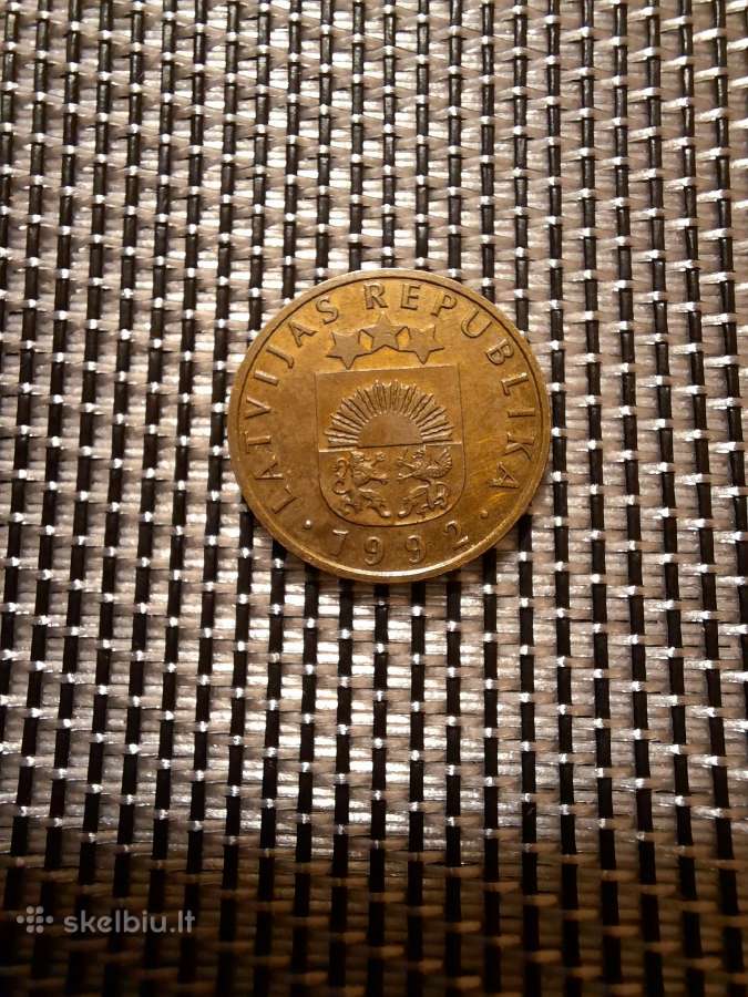 5 santimai 1992 - Latvija - nuotraukos Nr. 2