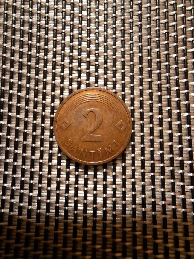 2 santimai 1992 - Latvija