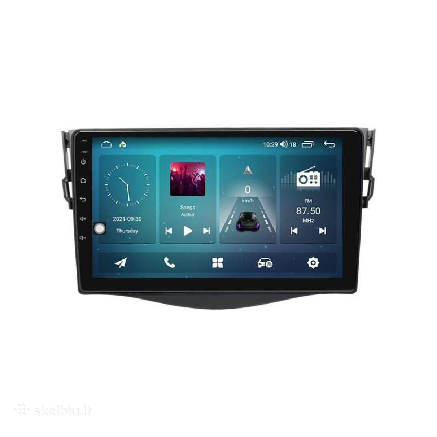 Toyota Rav4 2005 - 2011 android multimedija - nuotraukos Nr. 4