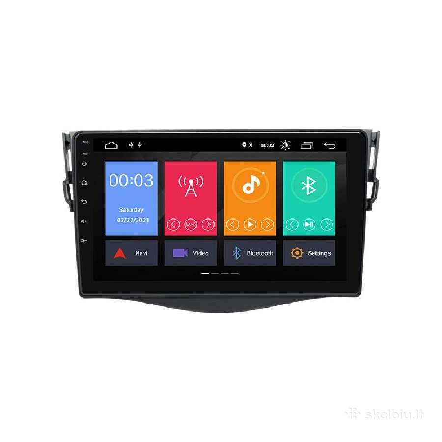 Toyota Rav4 2005 - 2011 android multimedija - nuotraukos Nr. 5