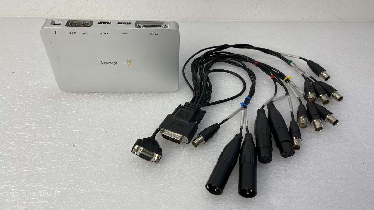 Blackmagic Ultrastudio Express (thunderbolt) 