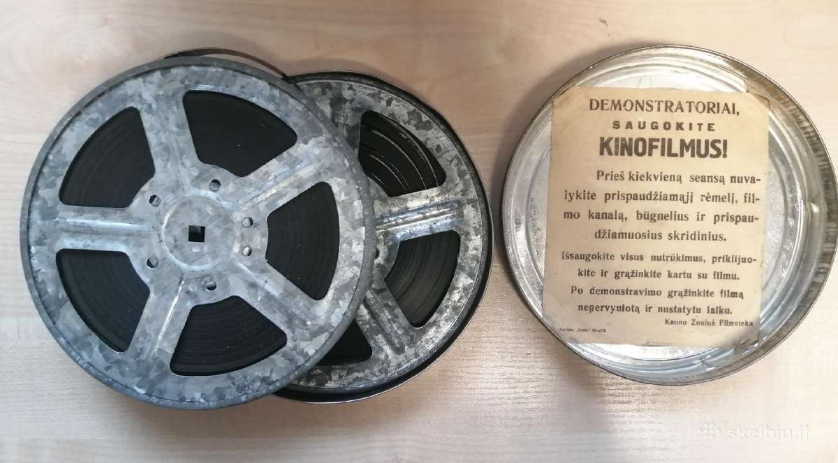 Juostinis filmas - antikvarinis - senovinis