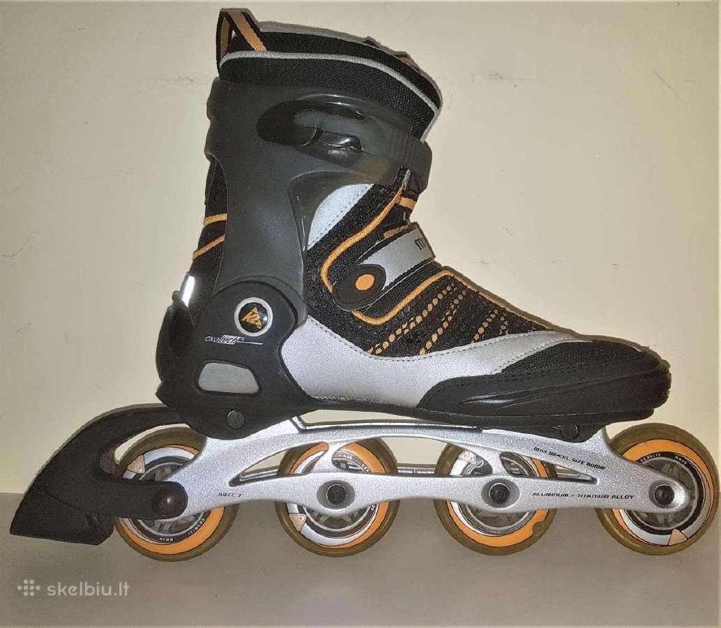 Įvairūs naudoti vyriški K2, Rollerblade riedučiai - nuotraukos Nr. 4