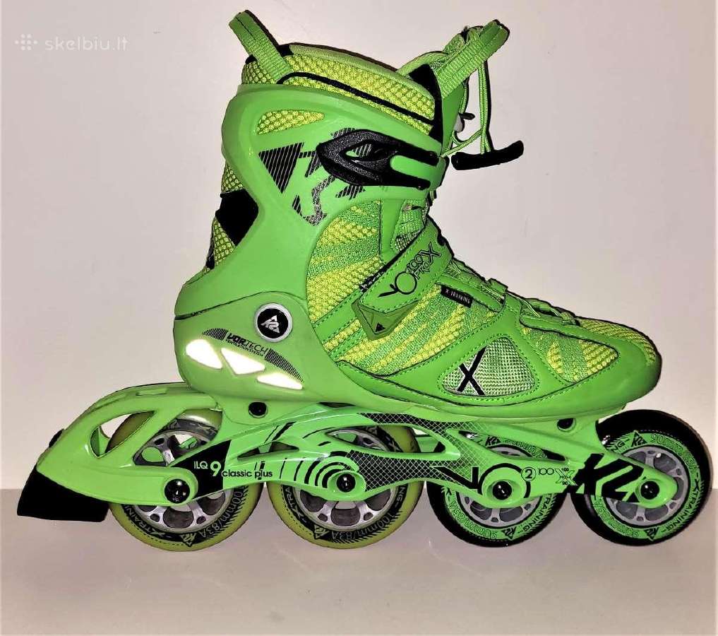 Įvairūs naudoti vyriški K2, Rollerblade riedučiai - nuotraukos Nr. 3
