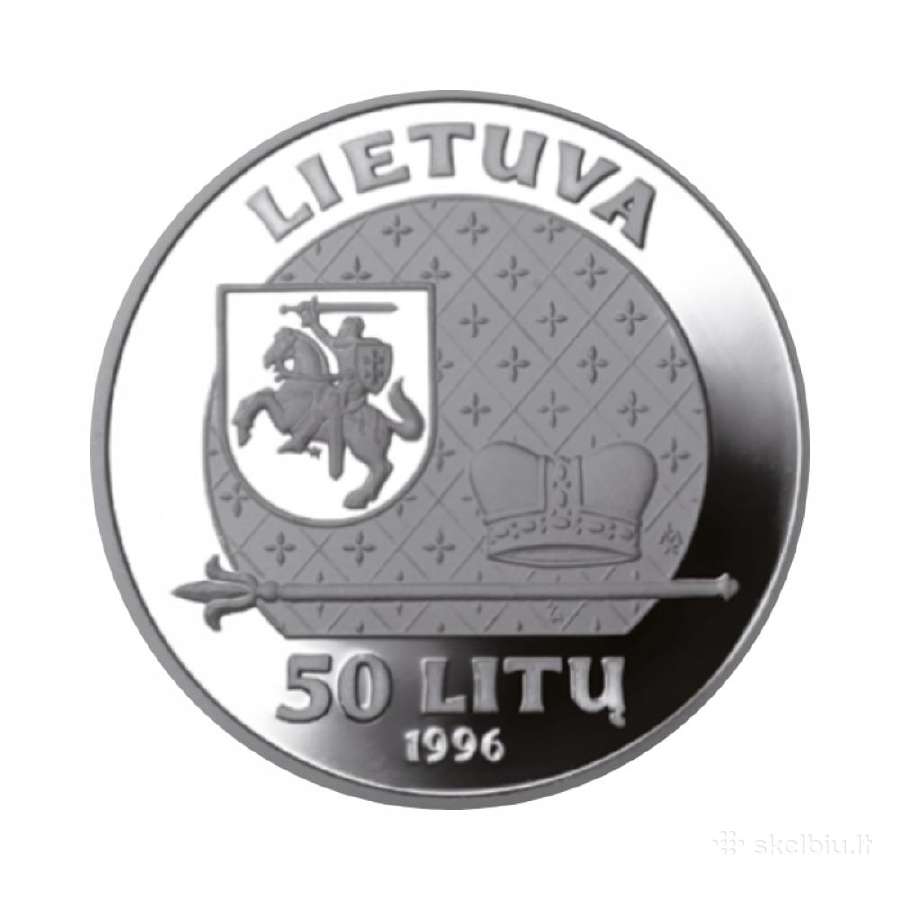 50 litų didžiajam Lietuvos kunigaikščiui Algirdui - nuotraukos Nr. 2