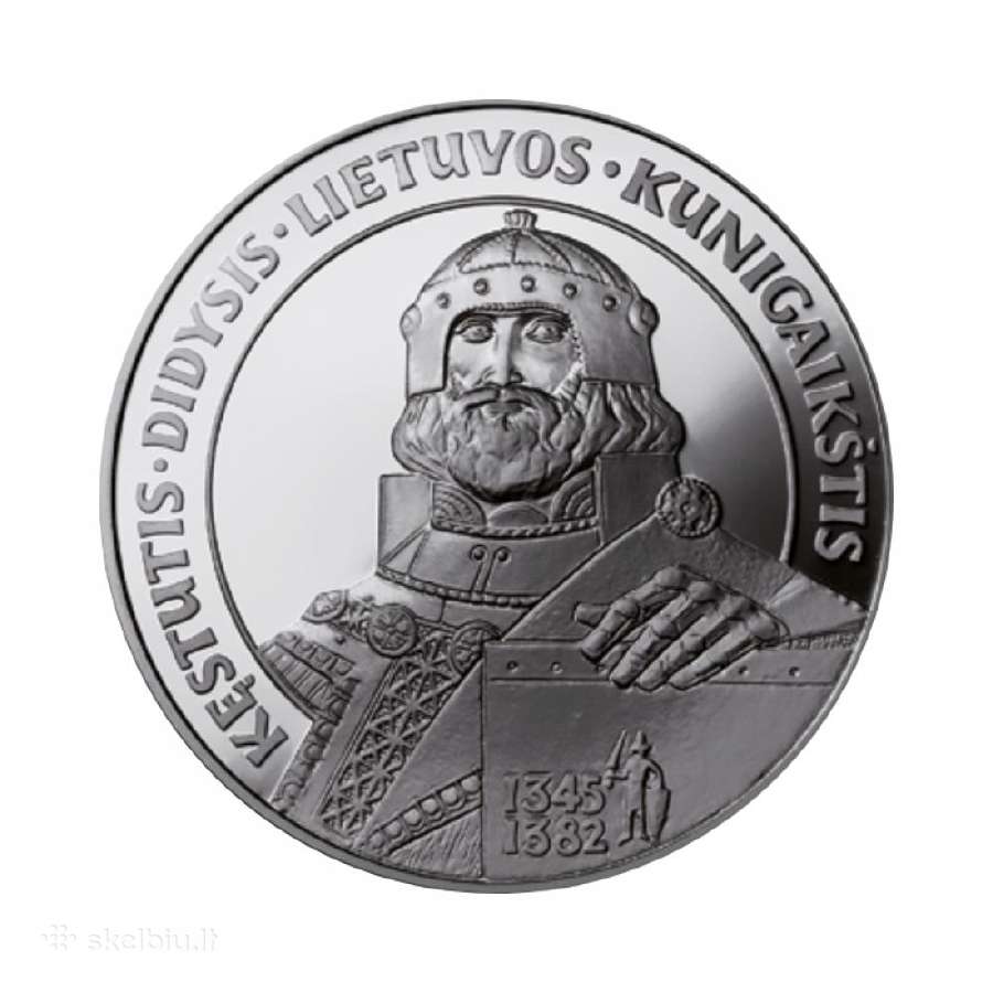 50 litų didžiajam Lietuvos kunigaikščiui Kęstučiui