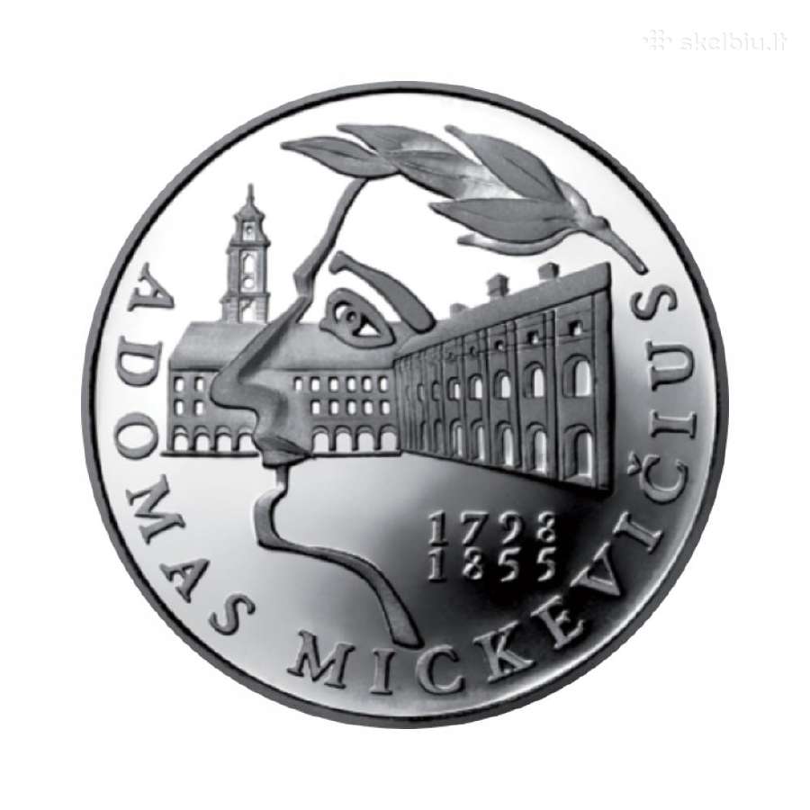 50 litų Adomo Mickevičiaus gimimo 200-ioms metinės