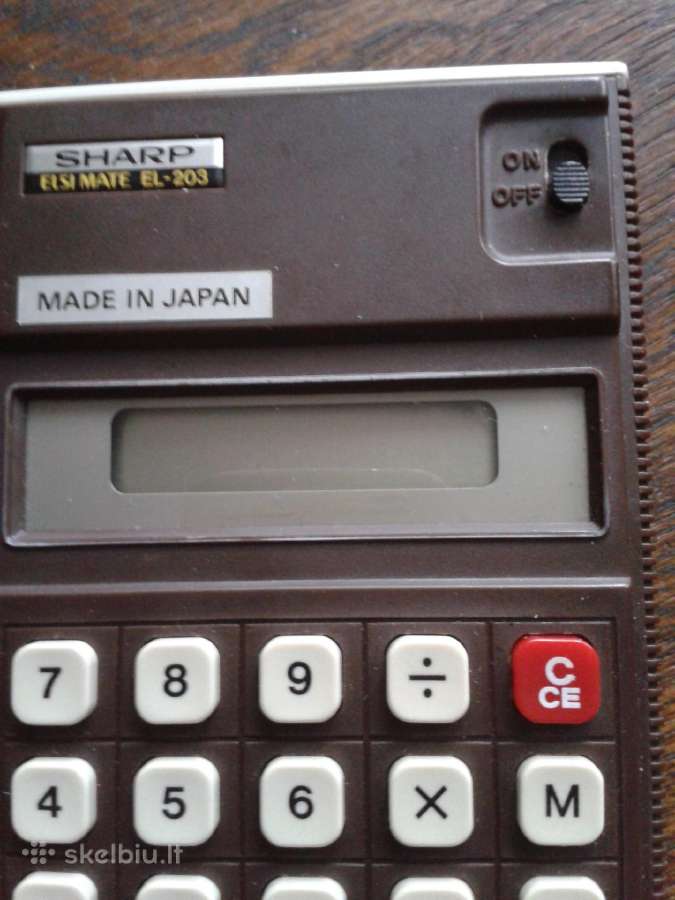 Skaičiuotuvai sharp,canon,elektronika,casio ir kt. - nuotraukos Nr. 16