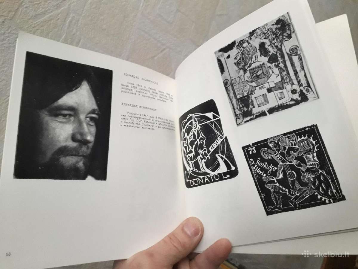 "II-oji Vilniaus eksibrisų bianalė" 1979 metai - nuotraukos Nr. 7