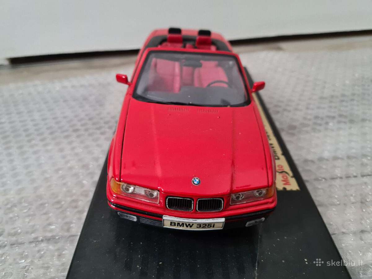 Bmw 3 serijos modeliukas e36 1993 kabrioletas - nuotraukos Nr. 3