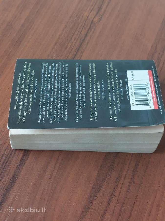 Dan Brown - The Da Vinci Code / The Book - nuotraukos Nr. 8
