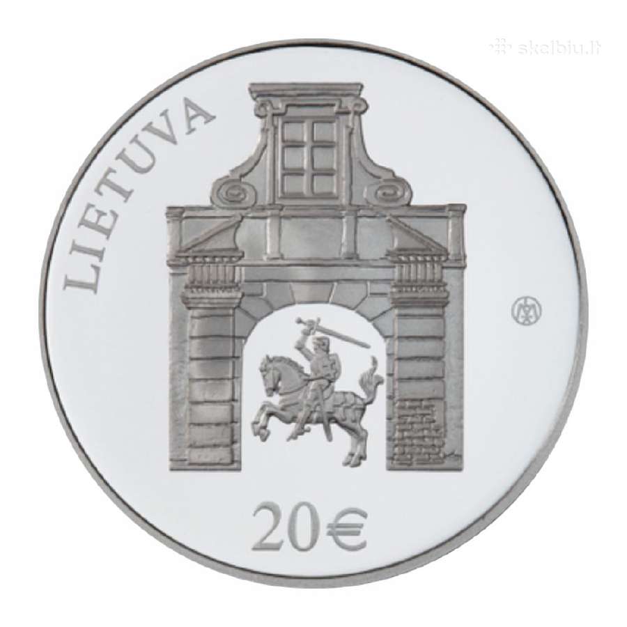 20 eurų moneta Radvilų rūmai, Lietuva 2017 - nuotraukos Nr. 2
