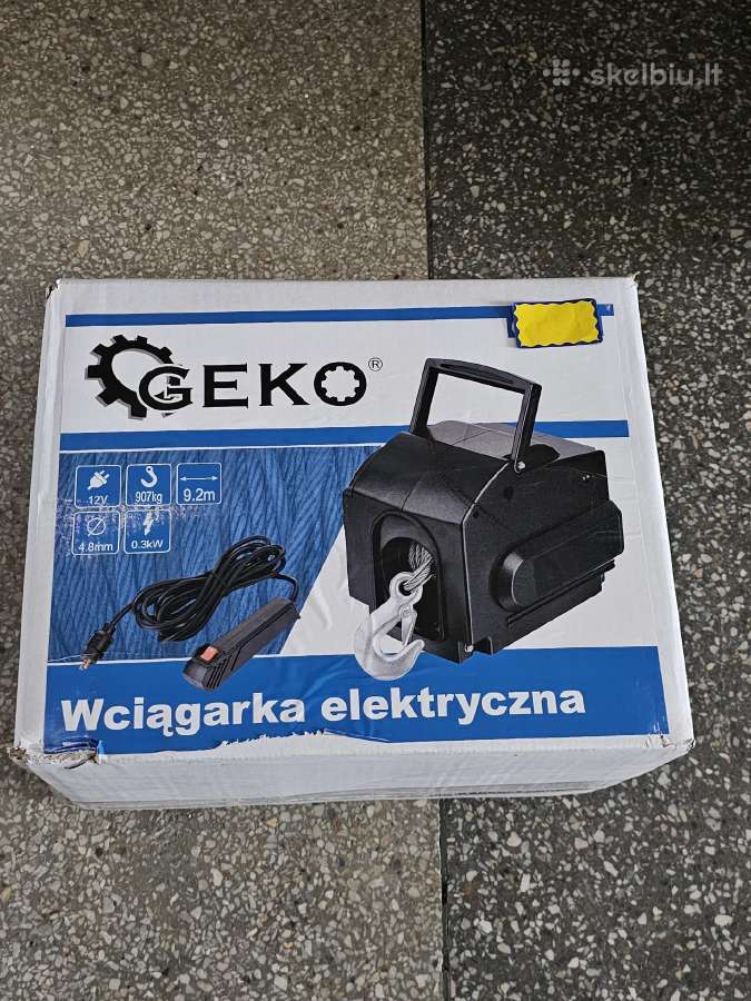 Elektrinė gervė 12v 24v Elektrines gerves libiotke - nuotraukos Nr. 25