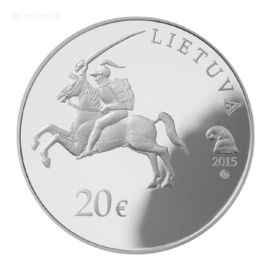 20 eurų moneta M. K. Oginskio 250 gimimo metinės - nuotraukos Nr. 2