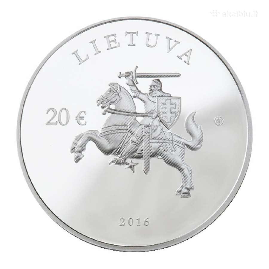 20 eurų Nepriklausomybės įtvirtinimo 25-mečiui - nuotraukos Nr. 2