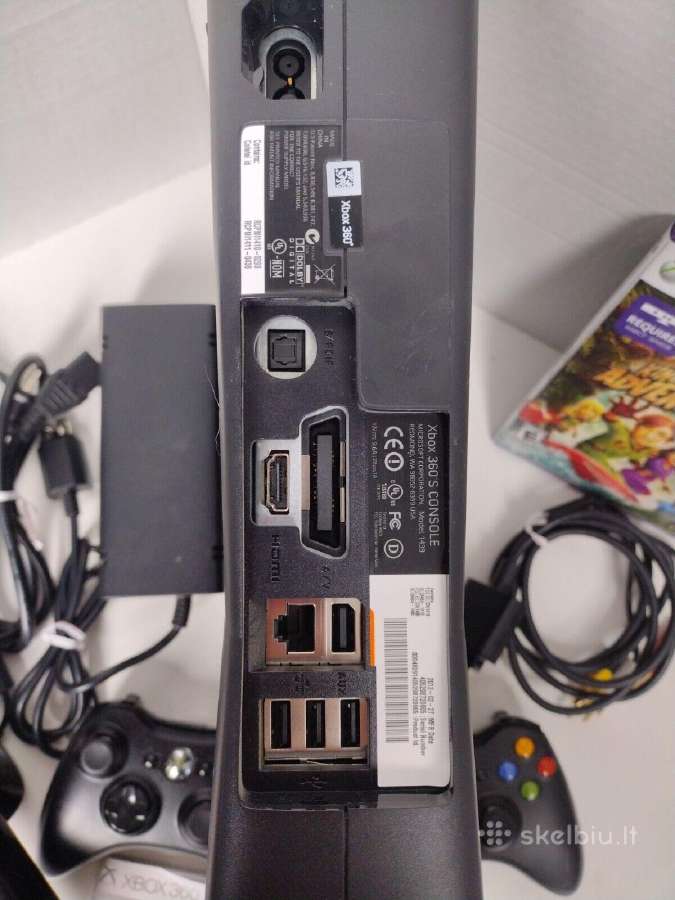 12mėn Garantija Xbox 360 su Kinect ir 2 pultais - nuotraukos Nr. 3