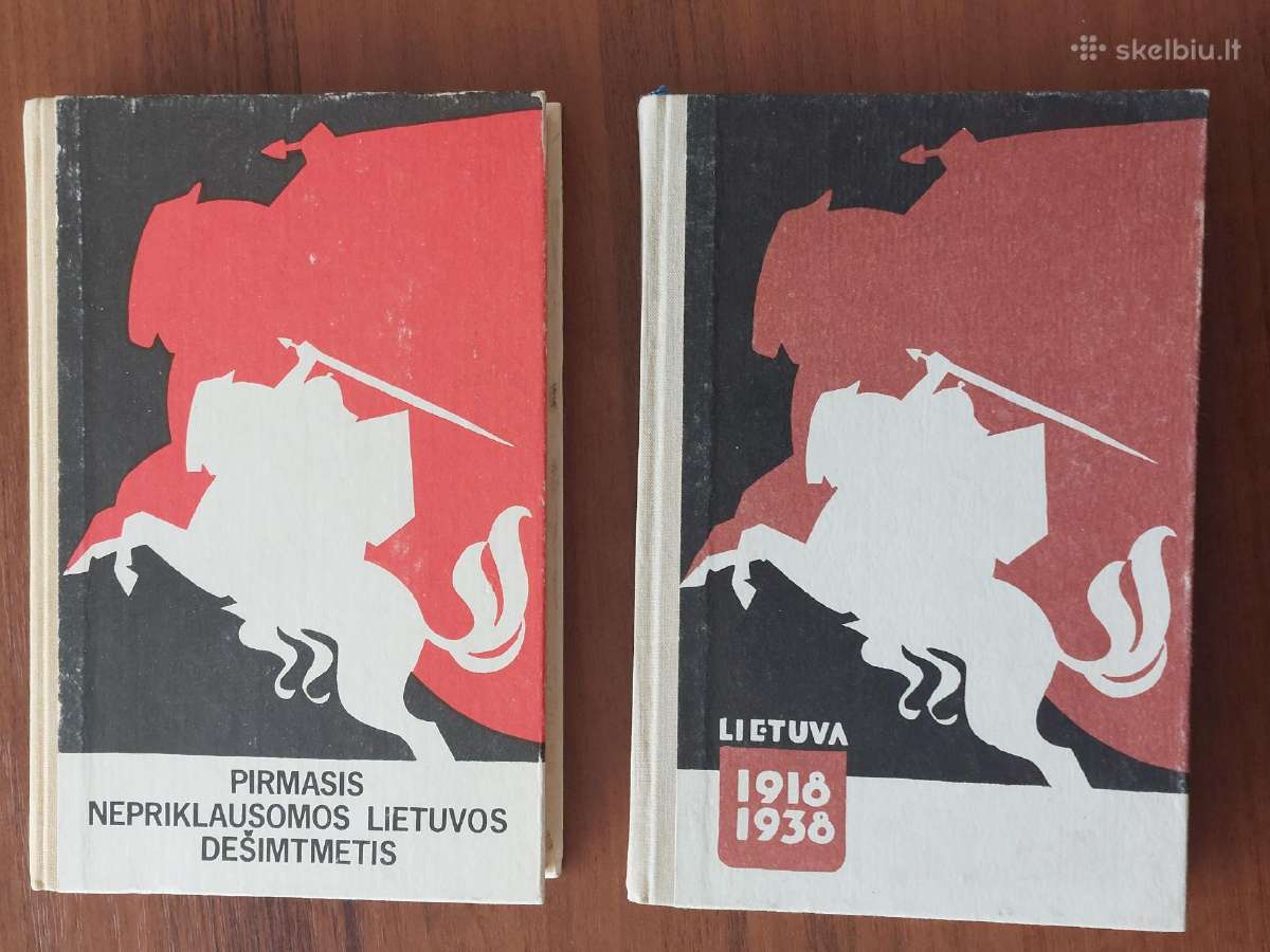 2 knygos - Lietuva 1918-1938 m.