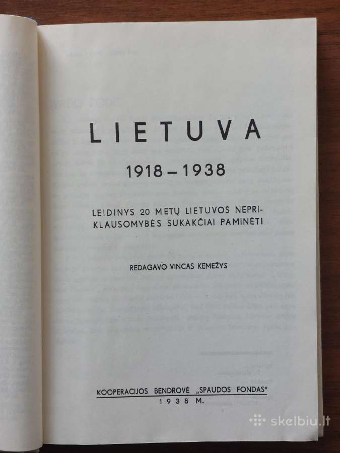 2 knygos - Lietuva 1918-1938 m. - nuotraukos Nr. 7