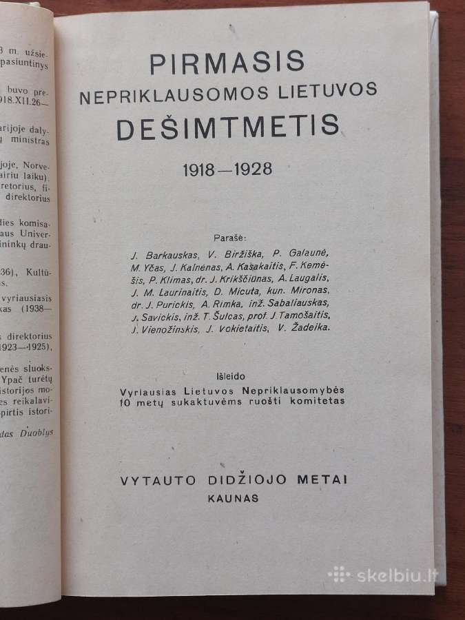2 knygos - Lietuva 1918-1938 m. - nuotraukos Nr. 8