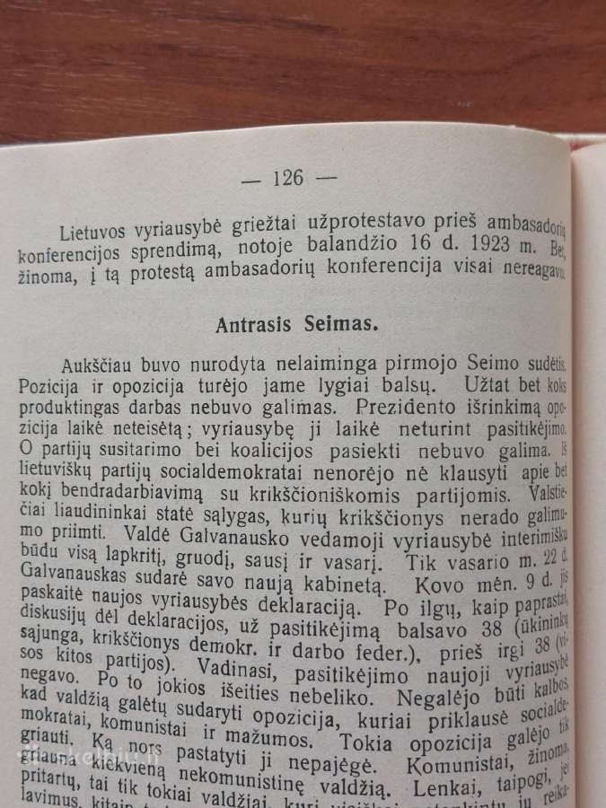 2 knygos - Lietuva 1918-1938 m. - nuotraukos Nr. 14