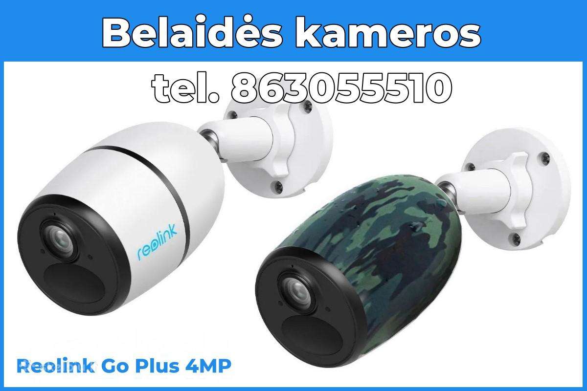 Reolink ir kitos 4G. Kameros su kortelėmis - nuotraukos Nr. 4