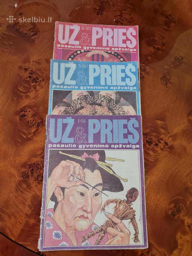 Seni žurnalai "Už & Prieš" - nuotraukos Nr. 3