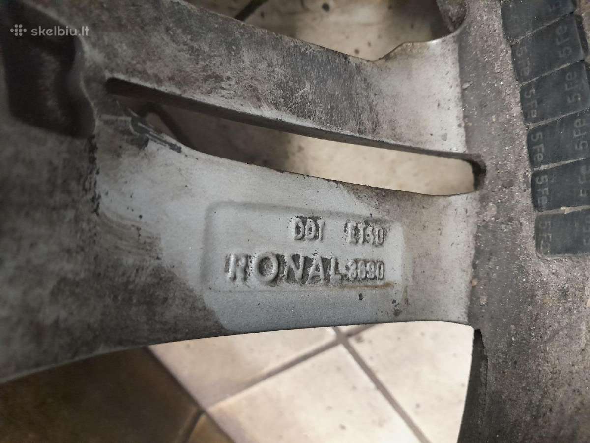 Audi A4 / S4 B9 orginalus ratlankis R18 (1vnt) - nuotraukos Nr. 2