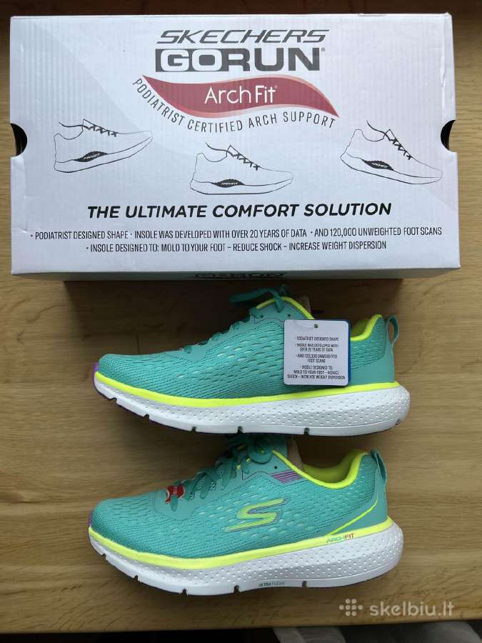 Moteriški bėgimo bateliai Sketchers Go Run Pure 3 - nuotraukos Nr. 6