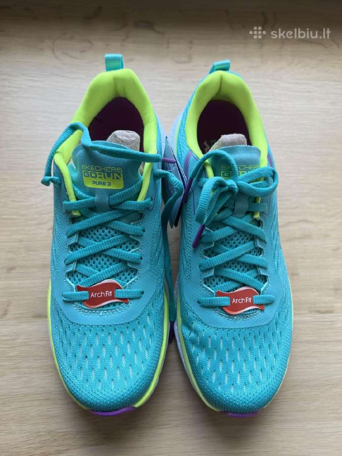 Moteriški bėgimo bateliai Sketchers Go Run Pure 3 - nuotraukos Nr. 8