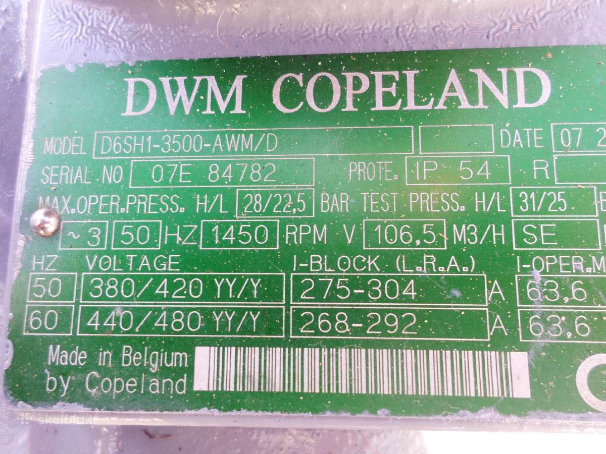 Dwm copeland šaldymo kompresorius - nuotraukos Nr. 2