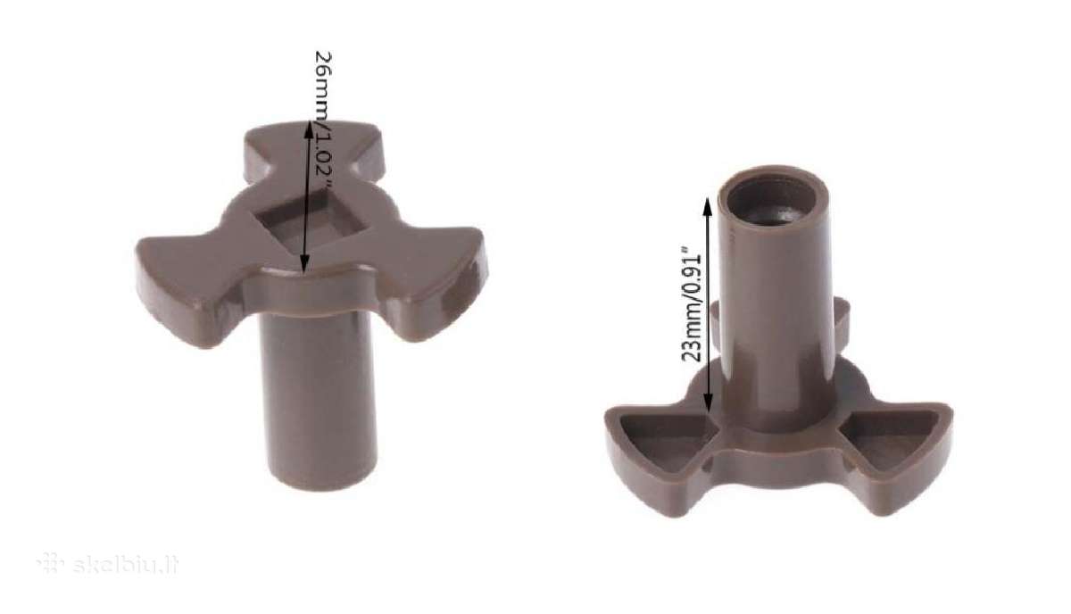 Mikrobangų krosnelės lėkštės laikiklis 23*26 mm - nuotraukos Nr. 6