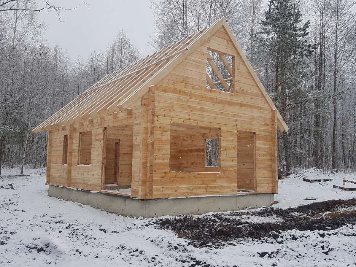 Rąstiniai namai, rąstines pirtys, vasarnamiai. - nuotraukos Nr. 20