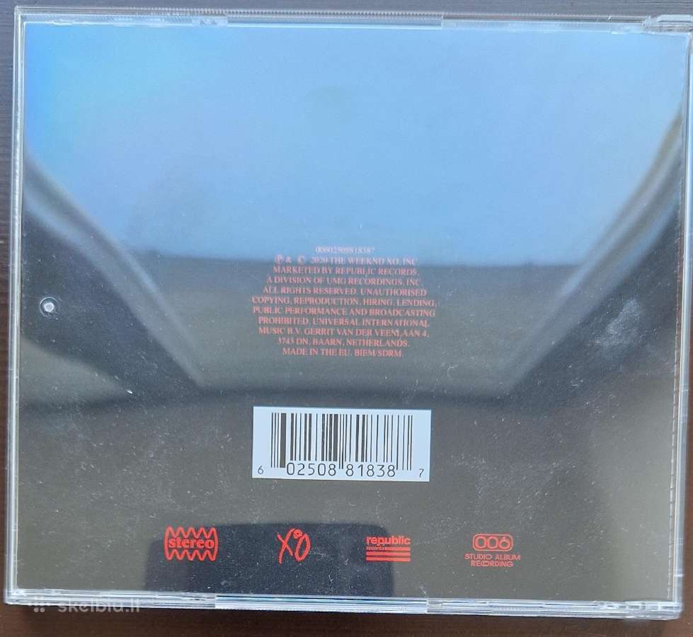 The Weeknd – After Hours CD - nuotraukos Nr. 2