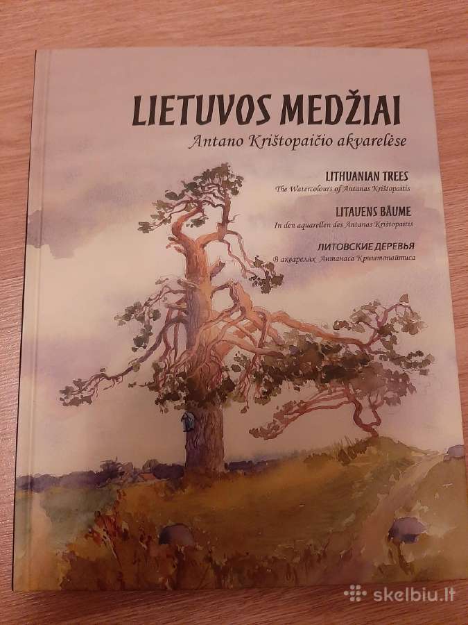 Lietuvos medžiai Antano Krištopaičio akvarelėse