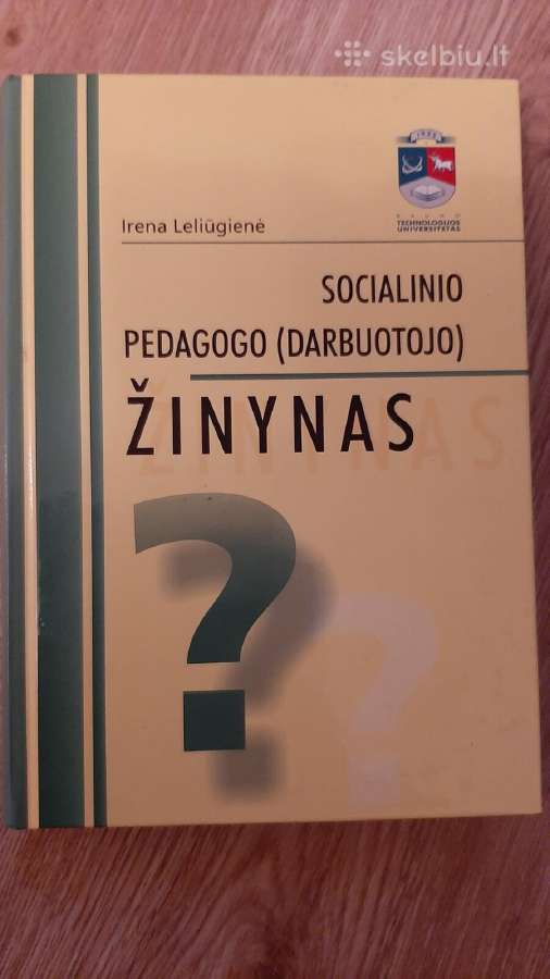 Socialinio pedagogo (darbuotojo) žinynas