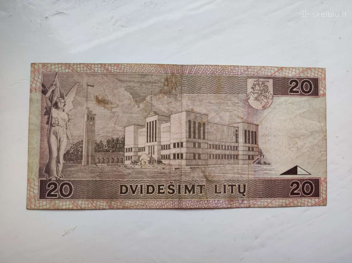 20 litu 1993 metu - nuotraukos Nr. 2