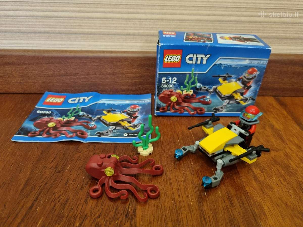 Parduodamas Lego City 60090 Deep Sea Scuba Scooter - nuotraukos Nr. 2