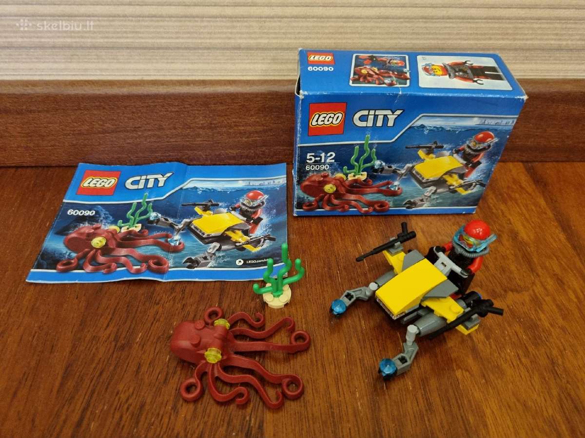 Parduodamas Lego City 60090 Deep Sea Scuba Scooter - nuotraukos Nr. 3