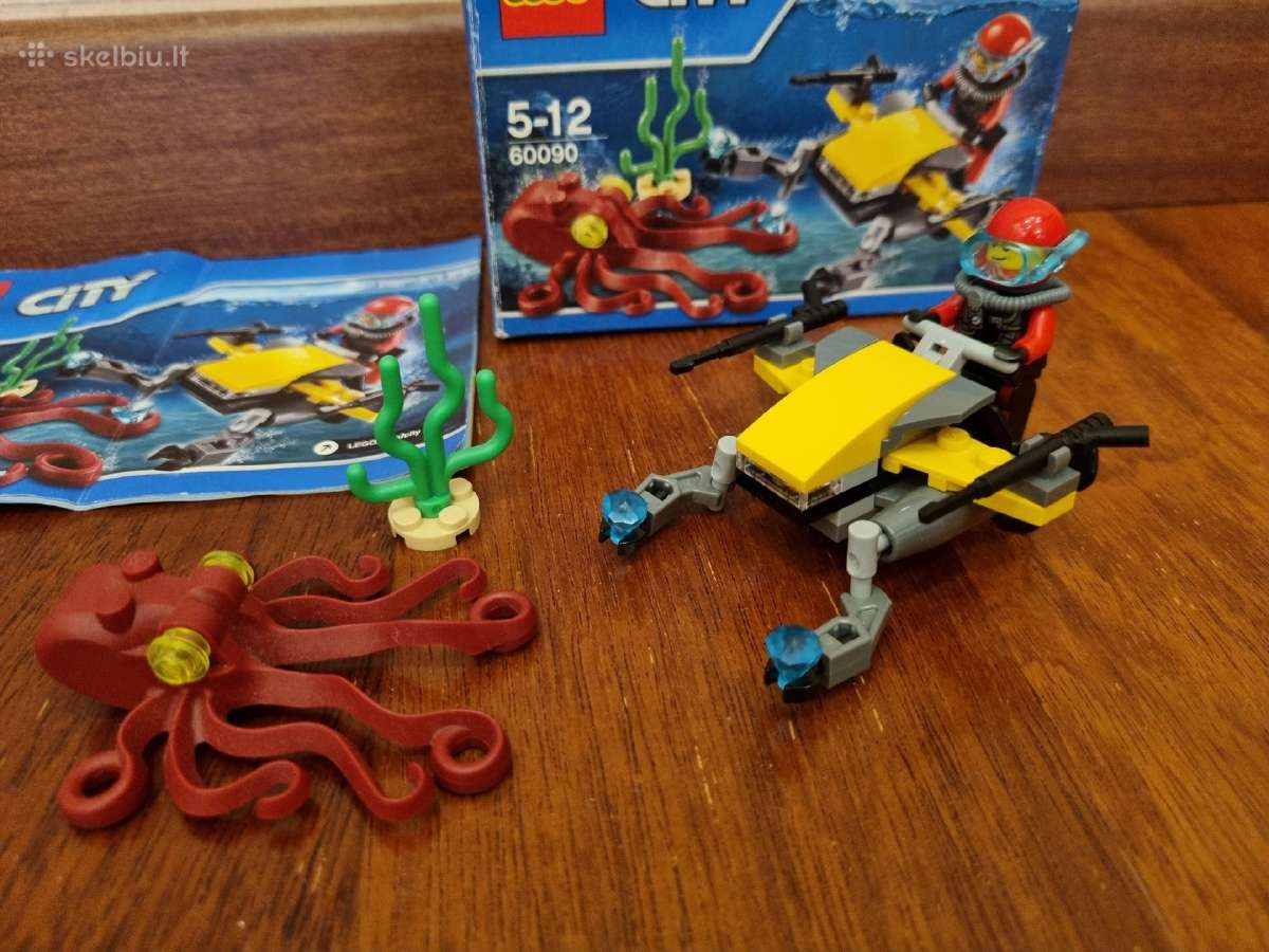 Parduodamas Lego City 60090 Deep Sea Scuba Scooter - nuotraukos Nr. 6