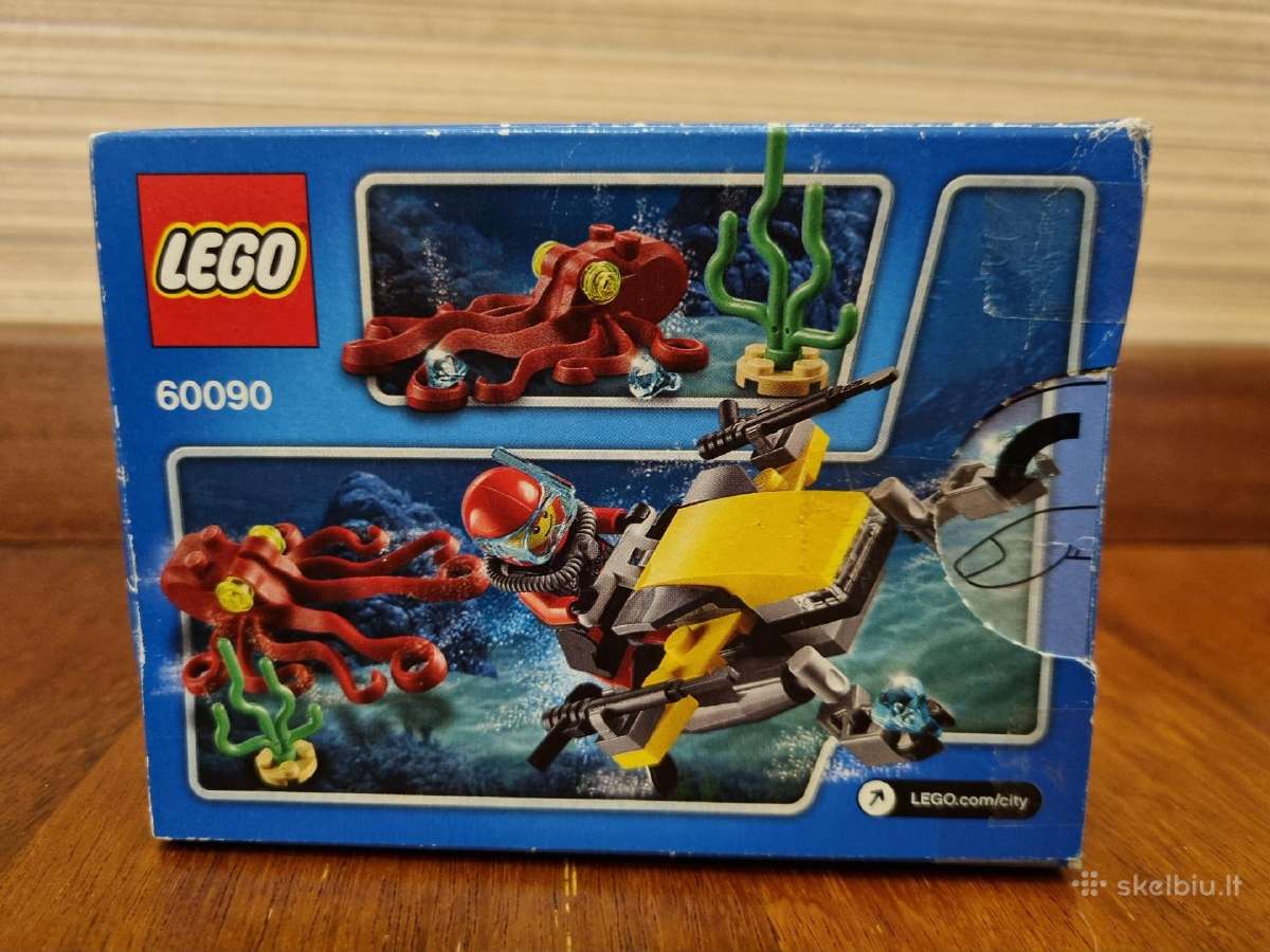Parduodamas Lego City 60090 Deep Sea Scuba Scooter - nuotraukos Nr. 11