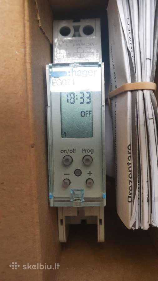 Hager timeris Eg071 Skelbiu.lt