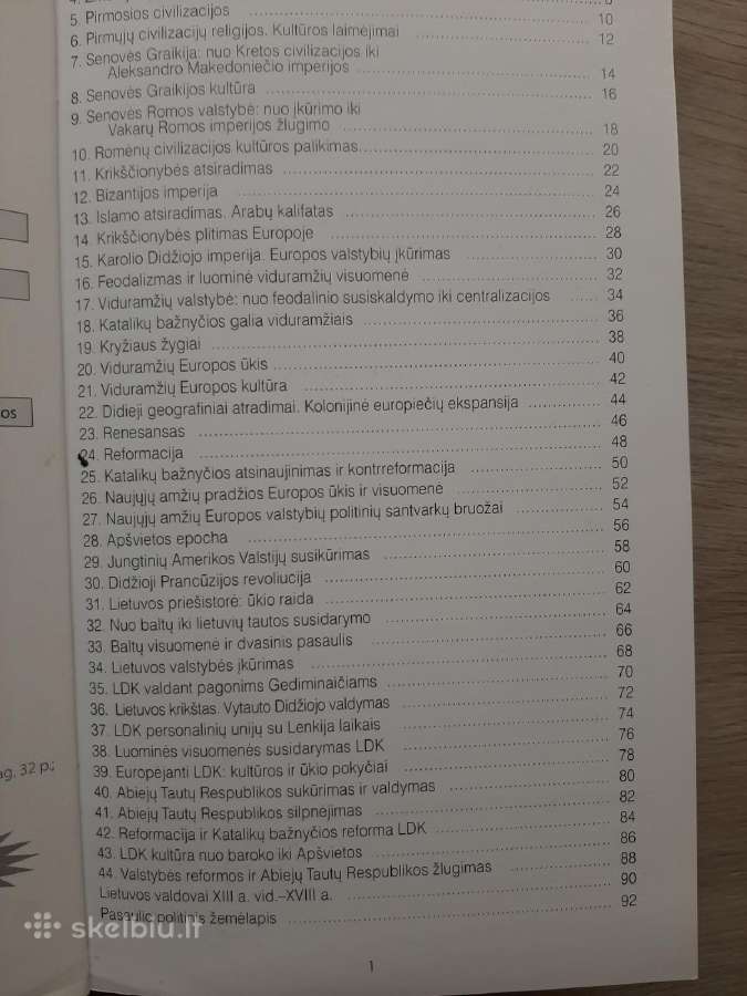 Istorijos konspektas abiturientams. I d. - nuotraukos Nr. 2